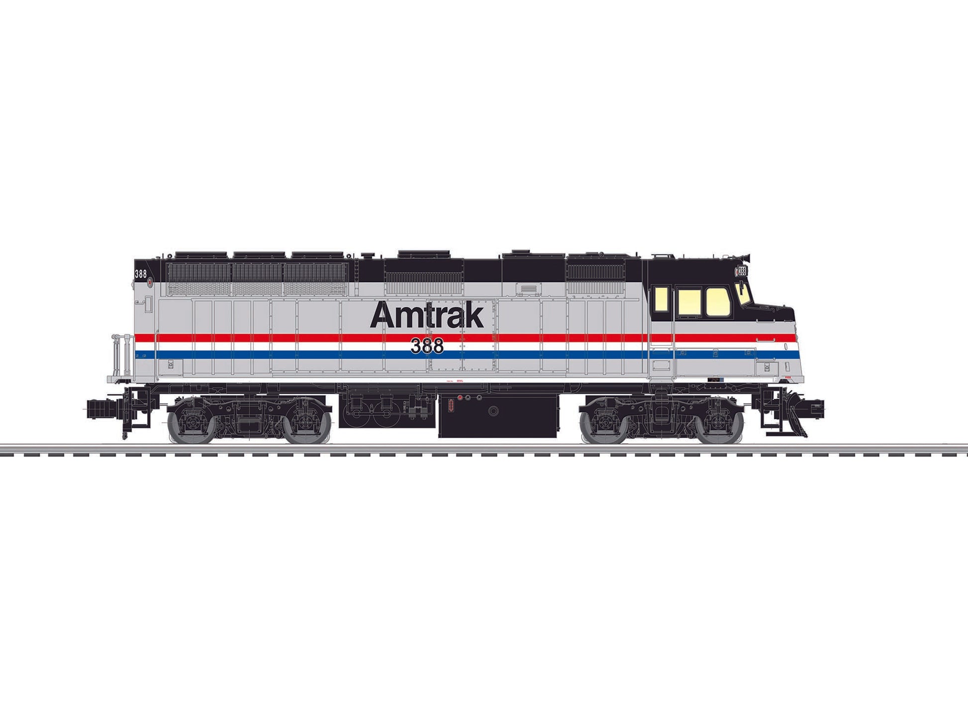 Lionel 6-82456 Amtrak EMD F40PH Phase III Diesel Locomotive #388