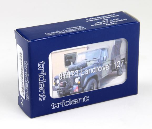 Trident Miniatures 87173 HO Land Rover 127 Truck Kit