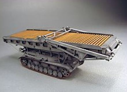 Trident Miniatures 87186 HO Pz IV BruckenlegePz Wehrmacht Portable Bridge Kit