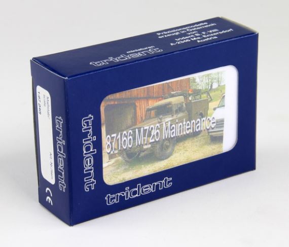 Trident Miniatures 87166 HO M726 Maintenance Truck Kit