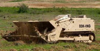 Trident Miniatures 87195A HO M160 Tracked Robotic Mine Clearing Vehicle Kit