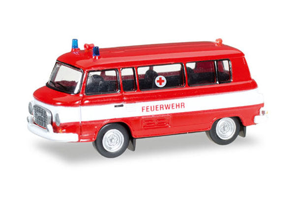 1:120 Fire Department/Rotes Kreuz - Barkas B 1000 Bus
