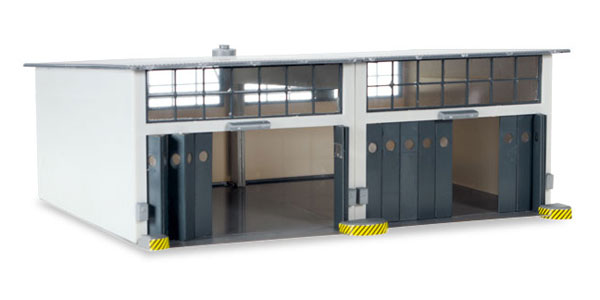 Herpa 745857 1:87 Herpa Military: Building Set 2-Stall Repair Facility
