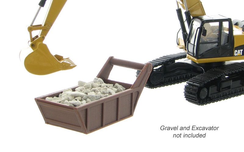 3D to Scale 50-160-BN 1:50 Gravel / Bedding Box - Brown / Rust