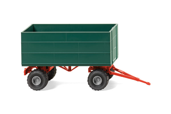 Wiking 038838 HO 1:87 Agricultural Trailer in Green