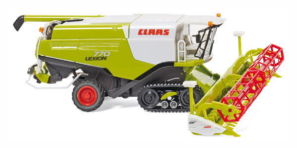 Wiking 038912 1:87 Claas Lexion 770 TT Combine with V 1050 Grain Cutter