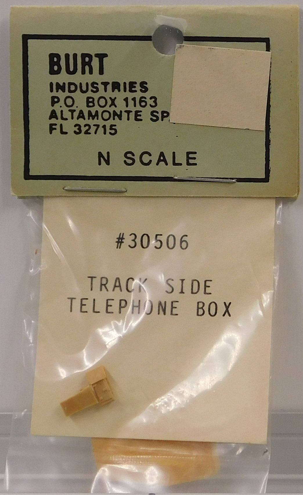Burt 30506 N Track Side Telephone Box