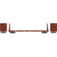 Athearn 87730 HO Canadian National 60' Bulkhead Flat Car RTR #622610