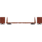Athearn 87732 HO Canadian National 60' Bulkhead Flat Car RTR #622639