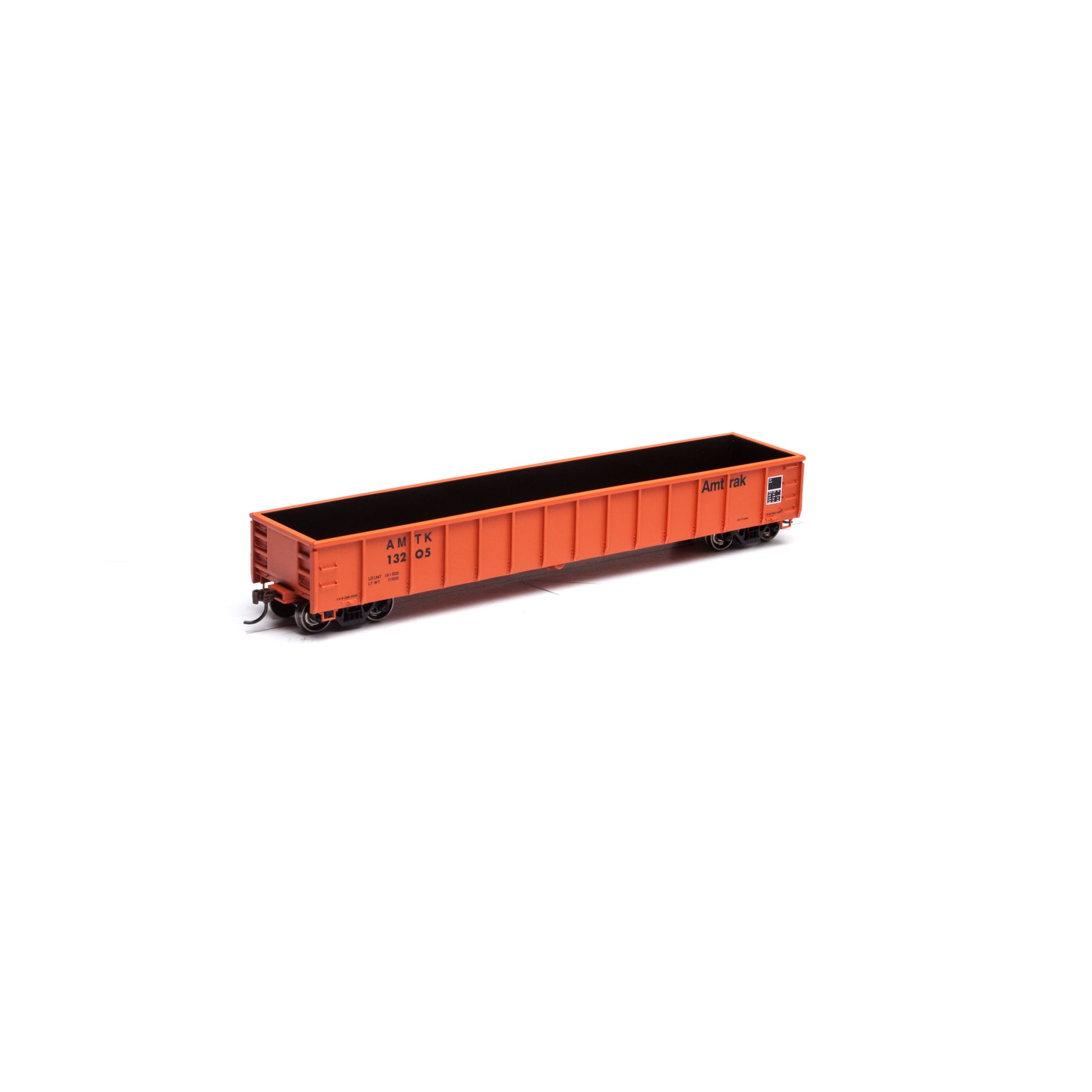 Athearn 97425 HO Amtrak 52' Mill Gondola RTR #13205