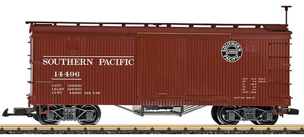 LGB 48672 G Southern Pacific Wood Boxcar - Ready to Run #2