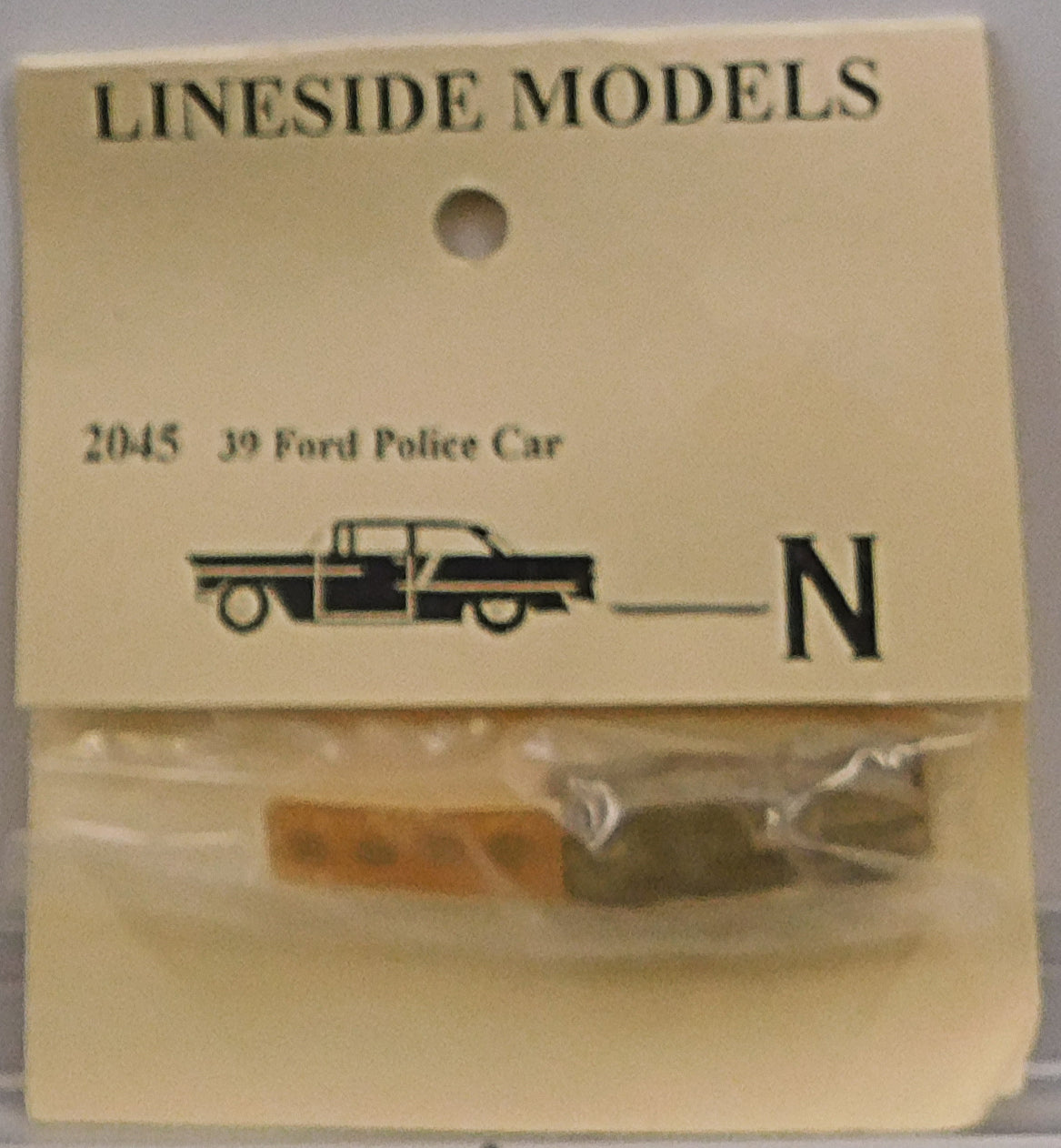 Lineside Models 2045 N 1939 Ford Police Car