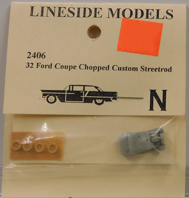 Lineside Models 2406 N 1932 Ford Coupe Chopped Streetrod