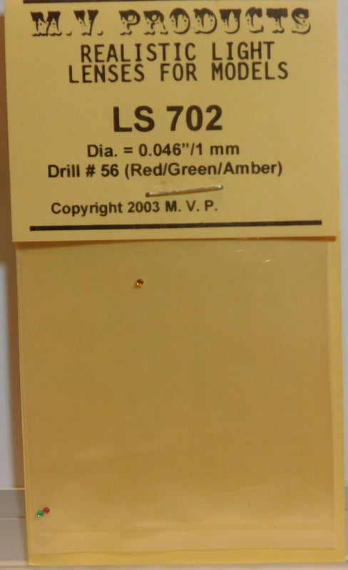 MV Products LS702 N Red/Green/Amber Lenses