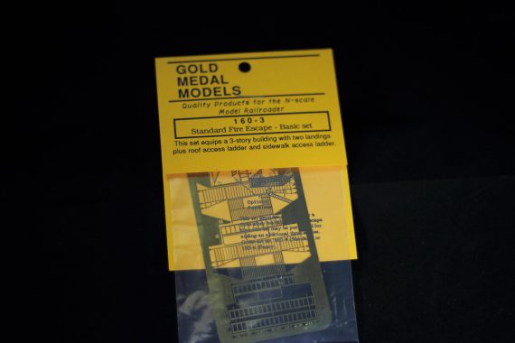 Gold Medal Models 160-3 N Standard Fire Escape 3-Story Kit