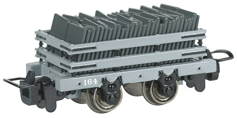 Bachmann 77303 Narrow Gauge Slate Wagon with Load #164
