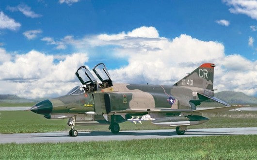 Italeri 2770 1:48 F-4E Phantom II Jet Fighter Military Aircraft Plane Model Kit