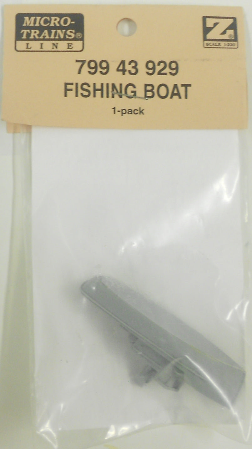 MicroTrains 79943929 1:220 Z Scale Undecorated Fishing Boat