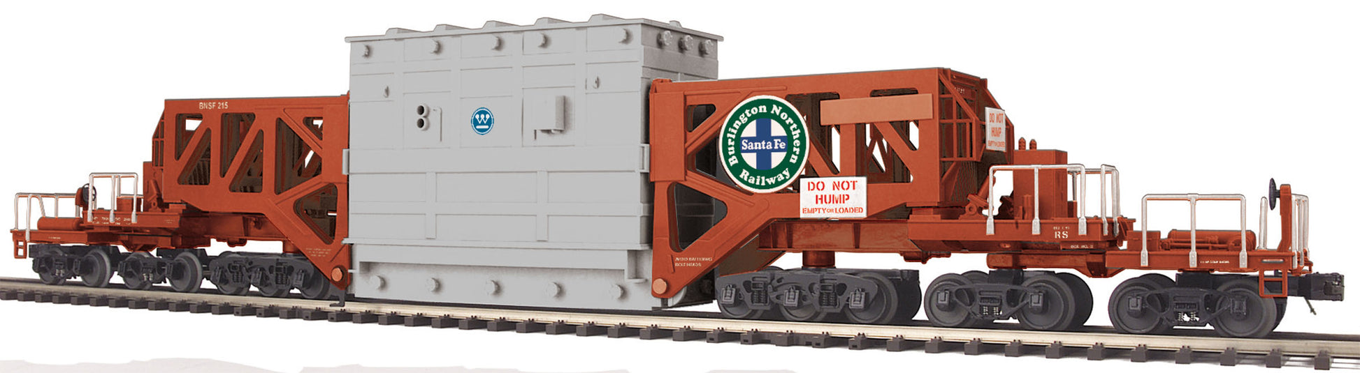 MTH 20-95154 O BNSF Schnabel Flatcar