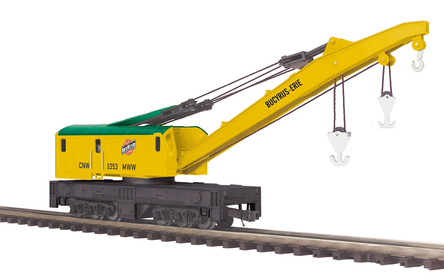 MTH 20-95190 Chicago North Western Premier Crane Car