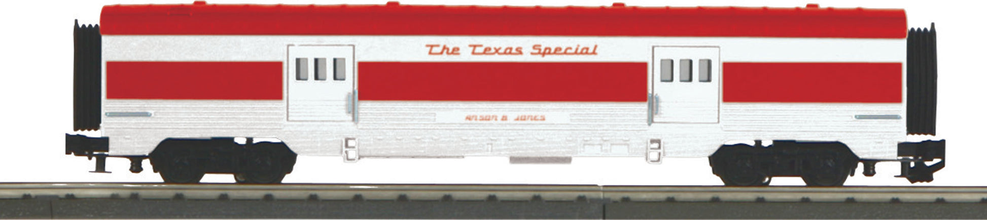 MTH 30-67914 O Texas Special RailKing 60' Streamlined Baggage Car