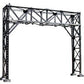 NJ International 4009 HO Standard Signal Bridge Kit 2 Track Silver