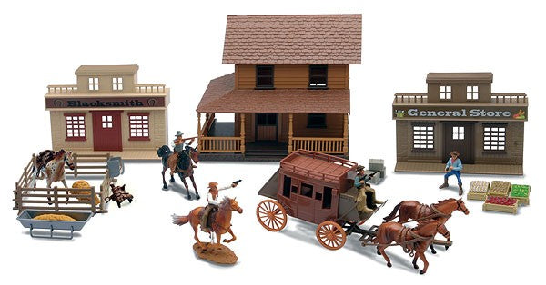 Playsets 38465 1:32 Big Country Western Town Deluxe Playset