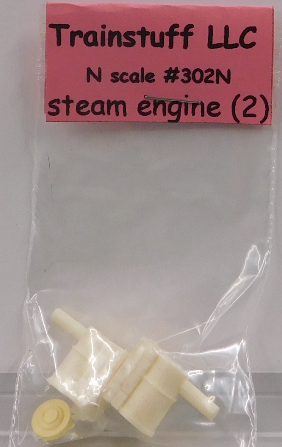 Trainstuff 302N N Steam Engine (2) Resin