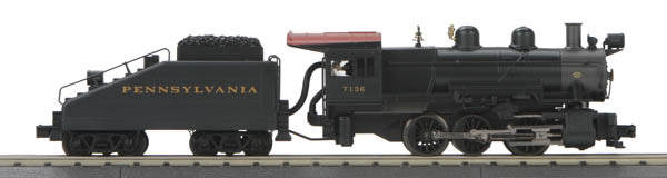 MTH 30-1709-1 O PRR 0-6-0 Imperial B-6 Switcher Steam Engine w/PS3 #7682