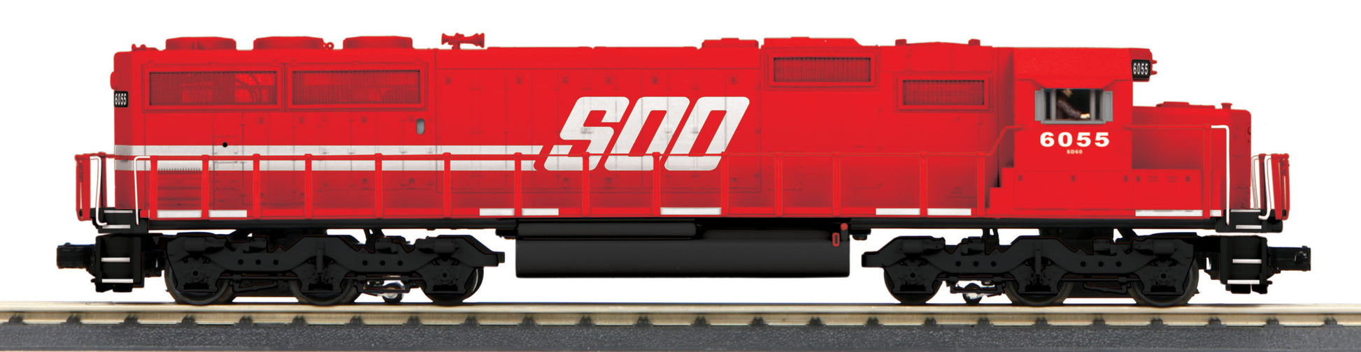 MTH 30-20381-3 SOO Line SD60 Non-Powered Diesel Engine #6055