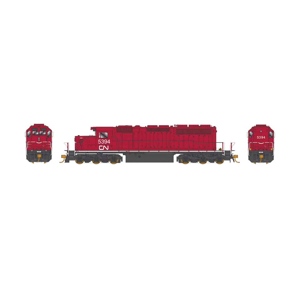 Bowser 24451 HO Canadian National GMD SD40-2 Diesel Locomotive #5394