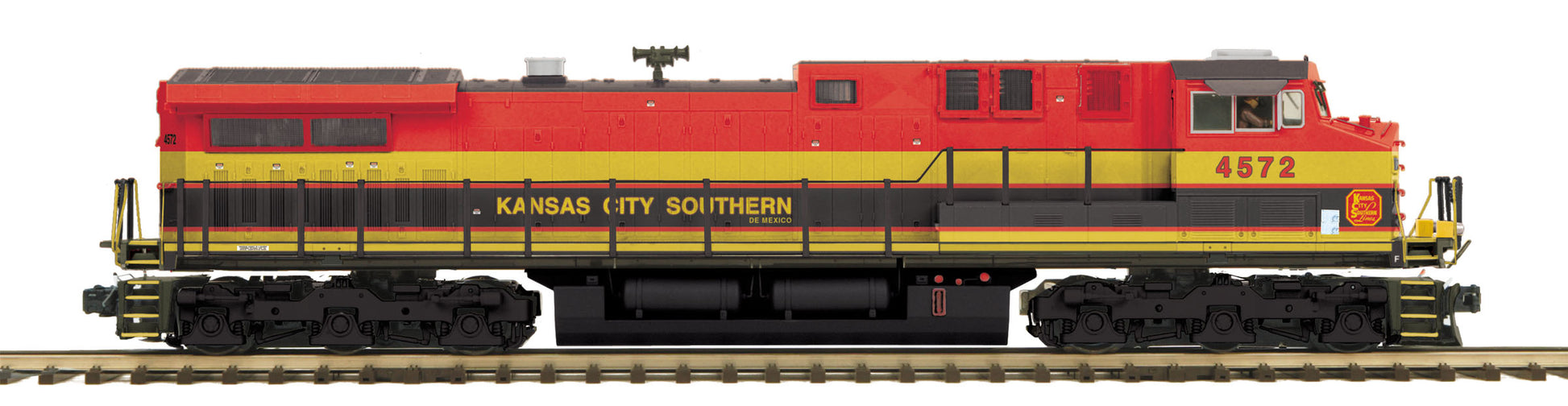 MTH 22-20640-2 Kansas City Southern AC4400cw Diesel w/P-S 3.0 #4572
