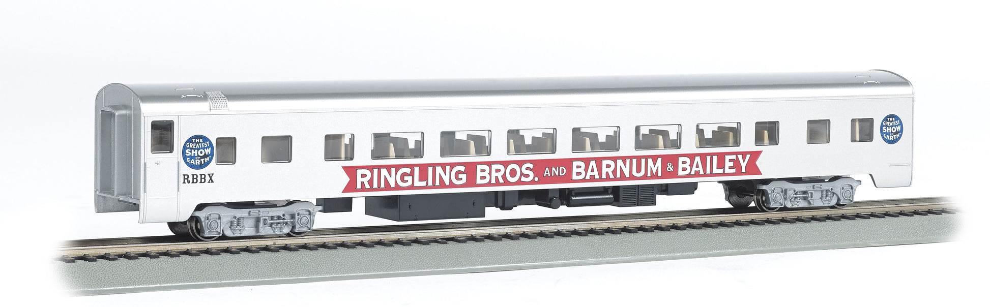 Bachmann 14206 HO Ringling Bros. & Barnum & Bailey 85' Smooth Side Coach