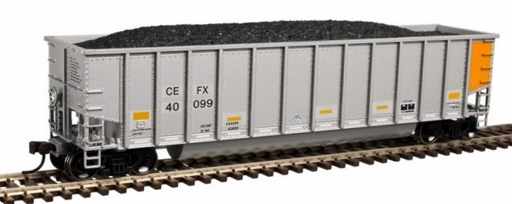 Atlas 20004035 HO CIT Group CEFX Aluminum Coal Gondola Car #40099