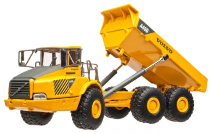 Cararama 30000082 1:87 Atlas Volvo Tipper A40D Dump Truck