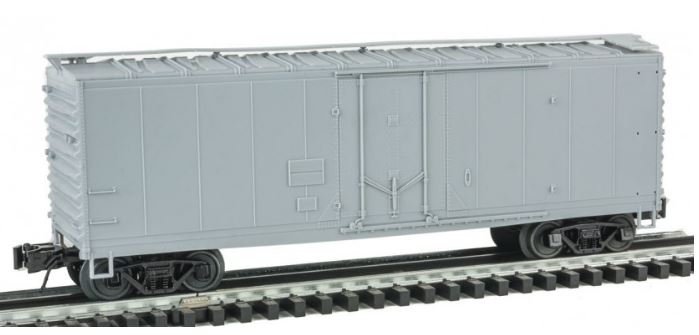 Atlas 2002300 O Undecorated 40' Plug-Door Boxcar - 3-Rail