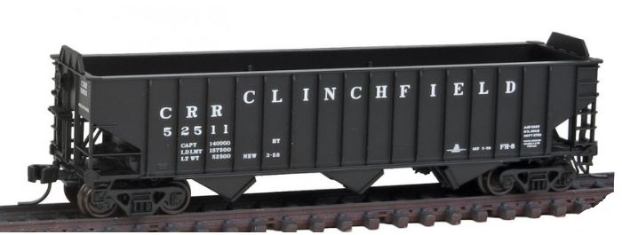 Atlas 50001663 N Clinchfield Pullman-Standard PS-2750 3-Bay Hopper Car #52511