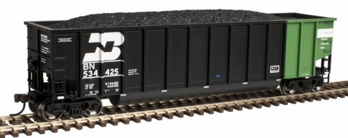 Atlas 20004025 HO Burlington Northern Aluminum Coal Gondola Car #534425