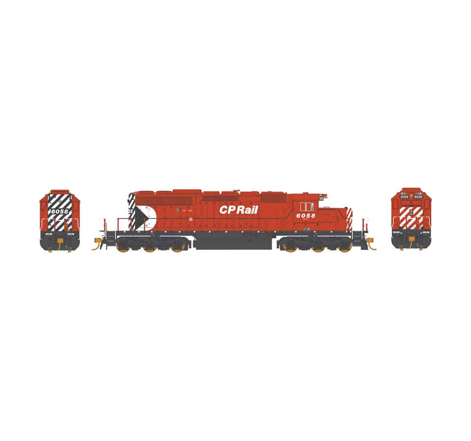 Bowser 24471 HO CP Rail Executive Line GMD SD40-2 B-Unit Diesel Locomotive #6058