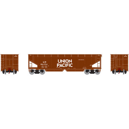 Athearn 14530 HO Union Pacific 40' Offset Ballast Hopper w/Load RTR #86254