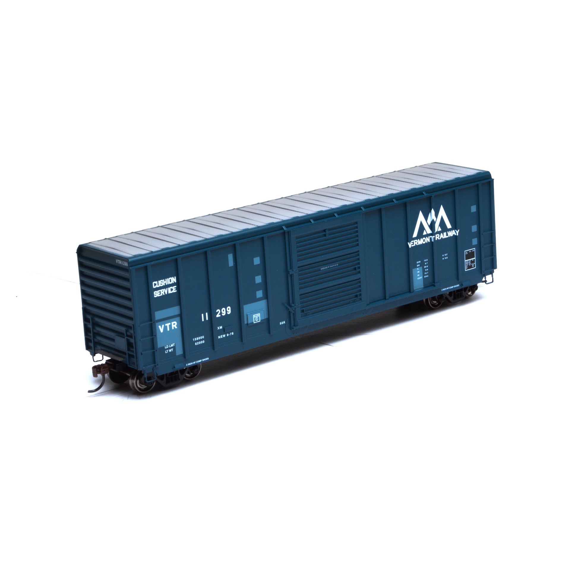 Athearn 79626 HO Vermont Railway Pullman Standard 5344 Boxcar RTR #11299