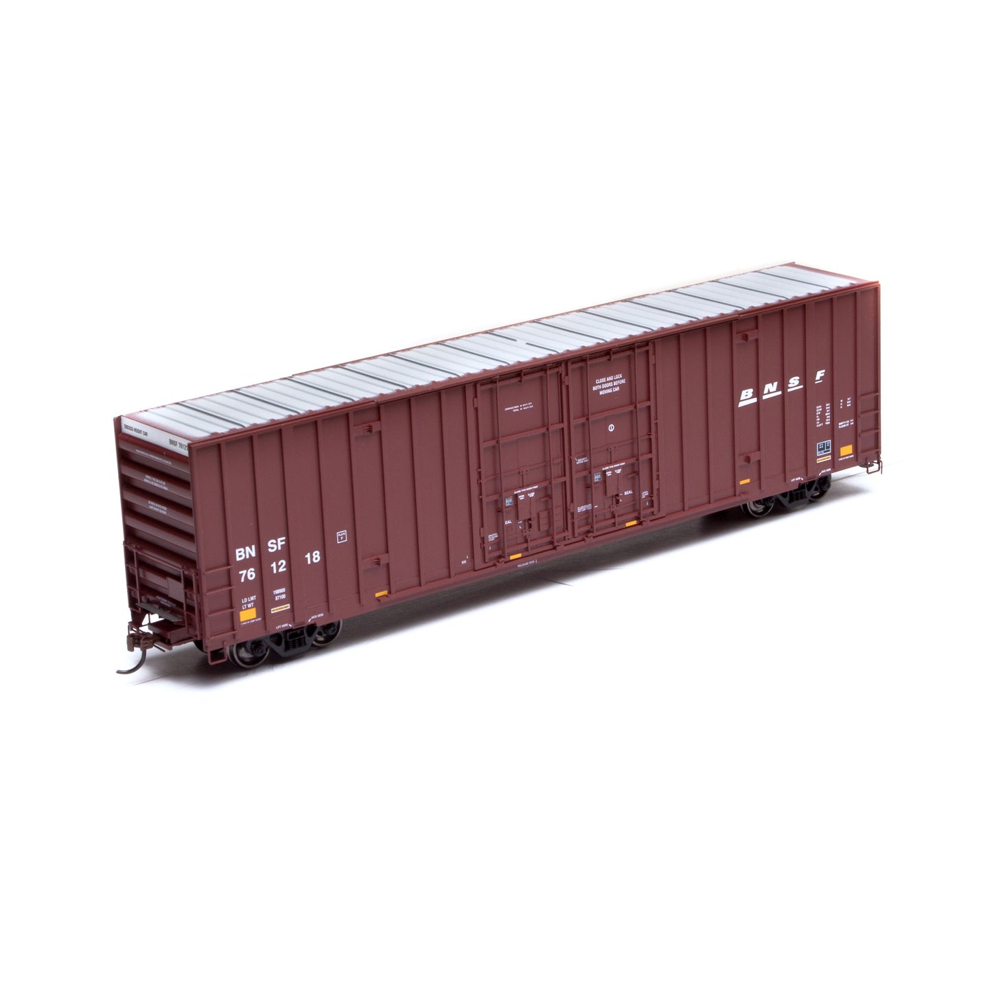 Athearn 75033 HO BNSF 60' Gunderson Double Door Hi-Cube Boxcar RTR #761218