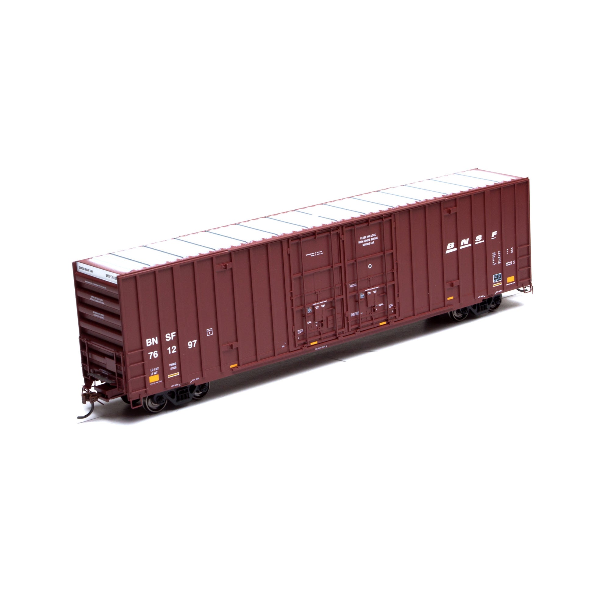 Athearn 75034 HO BNSF 60' Gunderson Double Door Hi-Cube Boxcar RTR #761297