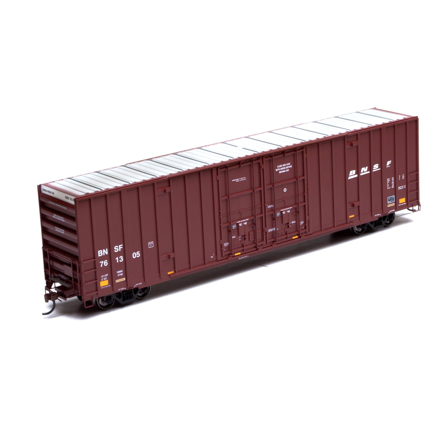 Athearn 75035 HO BNSF 60' Gunderson Double Door Hi-Cube Boxcar RTR #761305