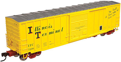 Atlas 20003670 HO Illinois Terminal ACF Precision-Design 50' Boxcar #7342