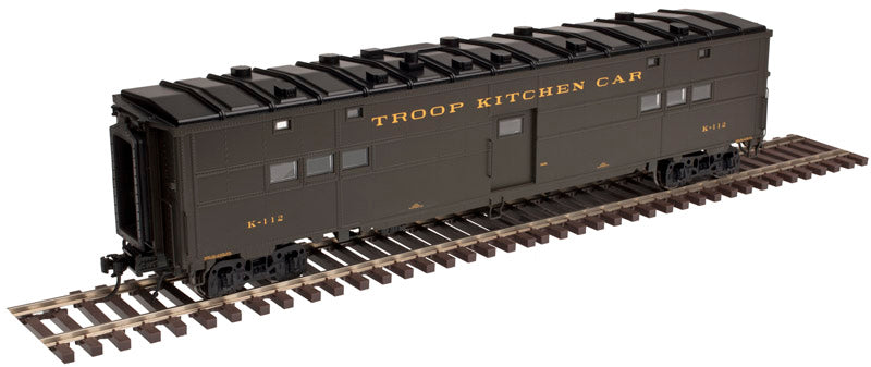 Atlas 3008705 O Kitchen Car Troop Series Cars - 2-Rail