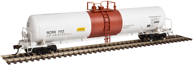 Atlas 20003521 HO Reagent Chemical RCRX 20,700-Gallon Tank Car #1124