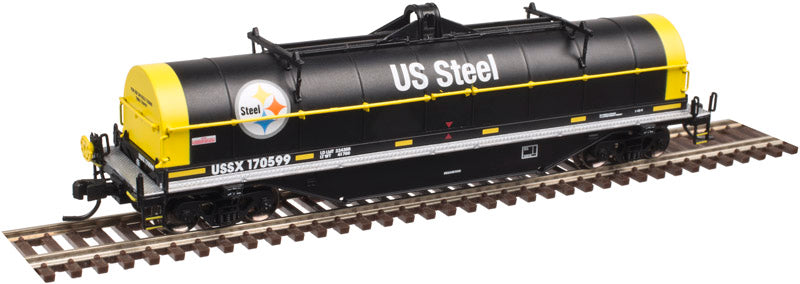 Atlas 50002837 N US Steel 42' Coil Steel Cars #170570