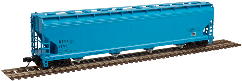 Atlas 50002469 N Oxy Vinyls BFGX ACF 5701 Centerflow Plastics Hopper Car #1757