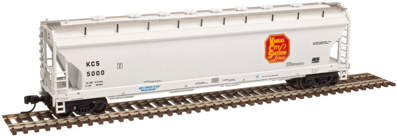 Atlas 50002709 N Kansas City Southern Pressureaide Centerflow Hopper Car #5012